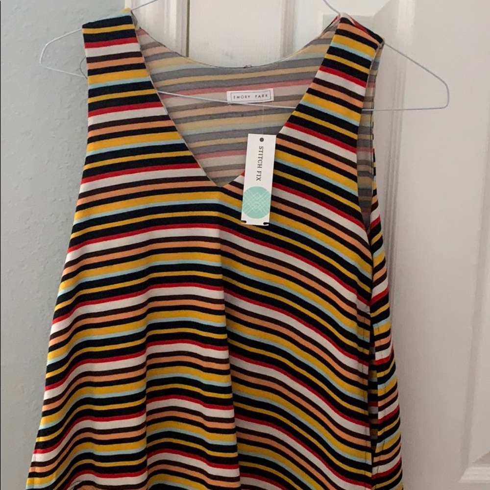 Fauna Layered Knit Tank Top